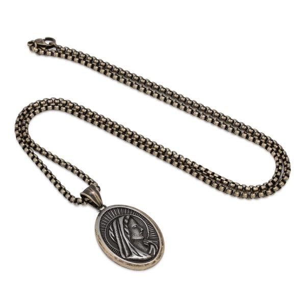 Virgin Mary Portrait Necklace - Image 2