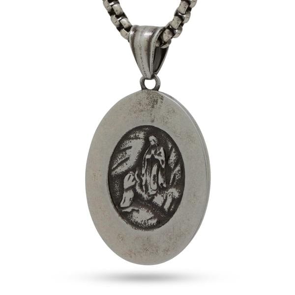 Virgin Mary Portrait Necklace - Image 5