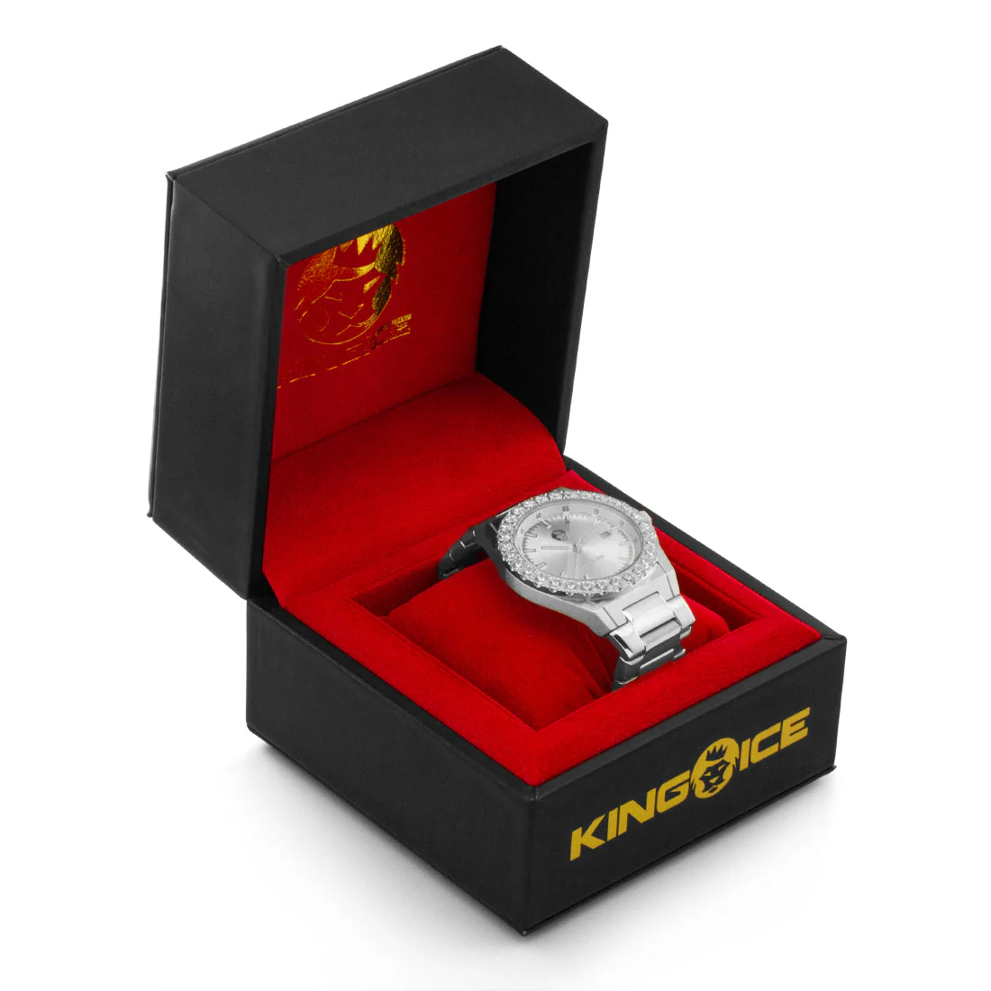 White Gold Arctic II Watch - Image 7