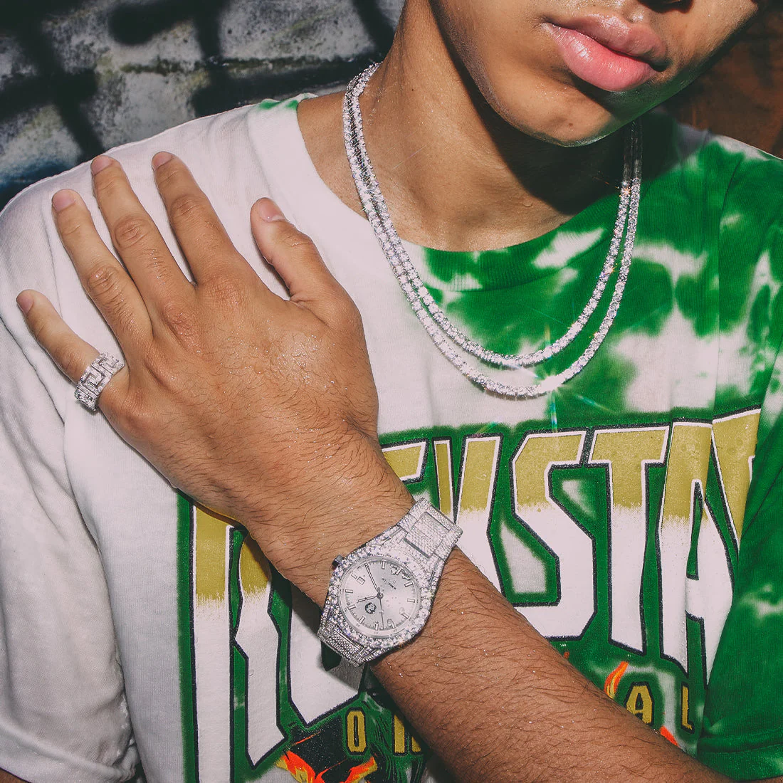 White Gold Arctic III Watch - Image 8