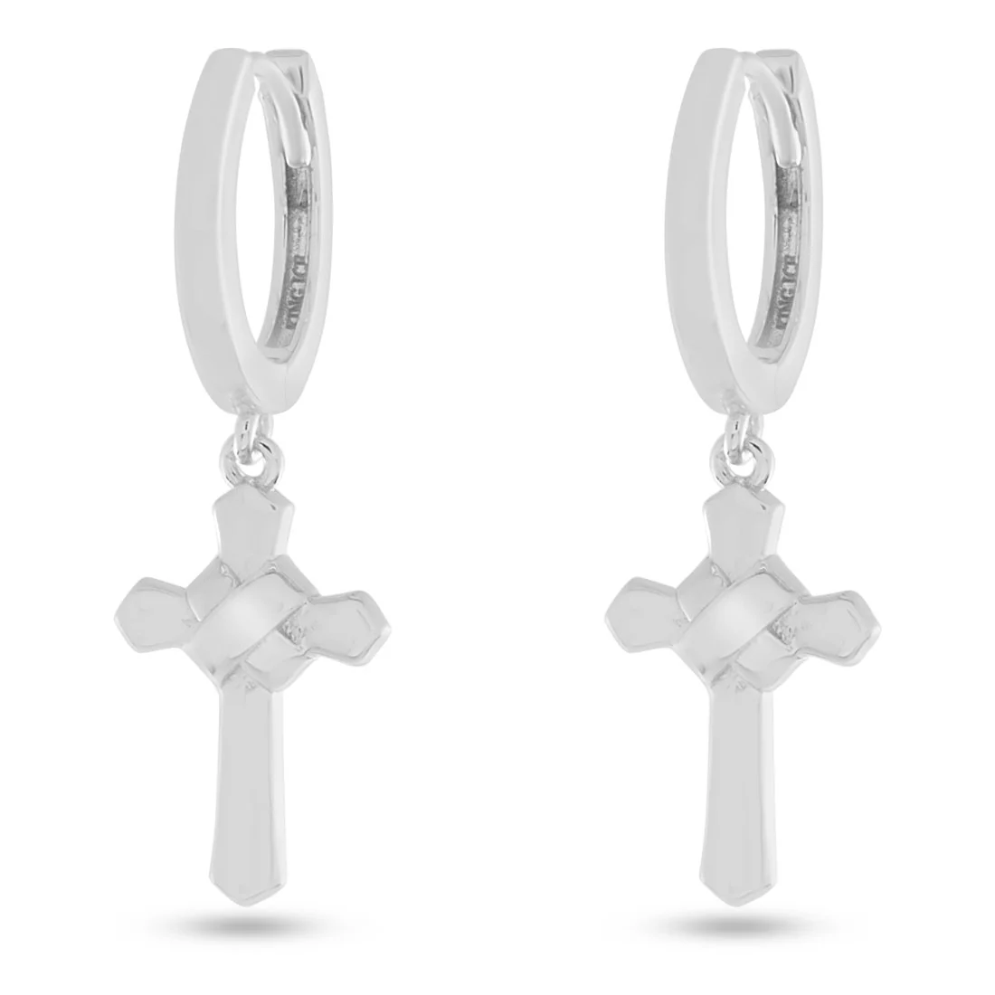 Wrapped Cross Earrings - Image 3