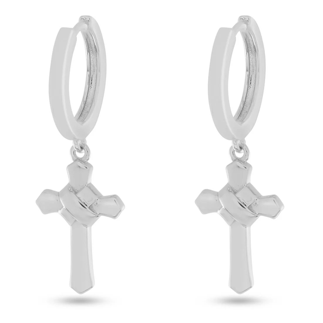 Wrapped Cross Earrings - Image 4