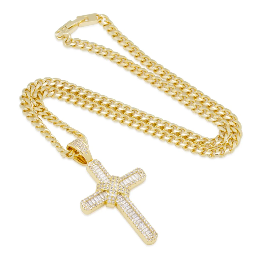 Wrapped Cross Necklace - Image 3