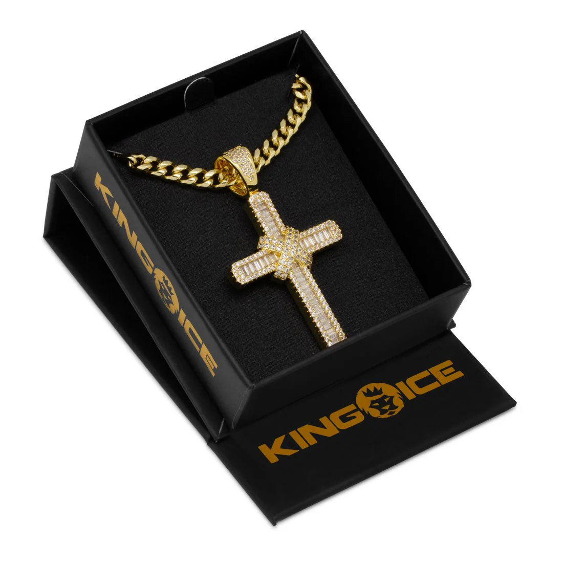 Wrapped Cross Necklace - Image 4