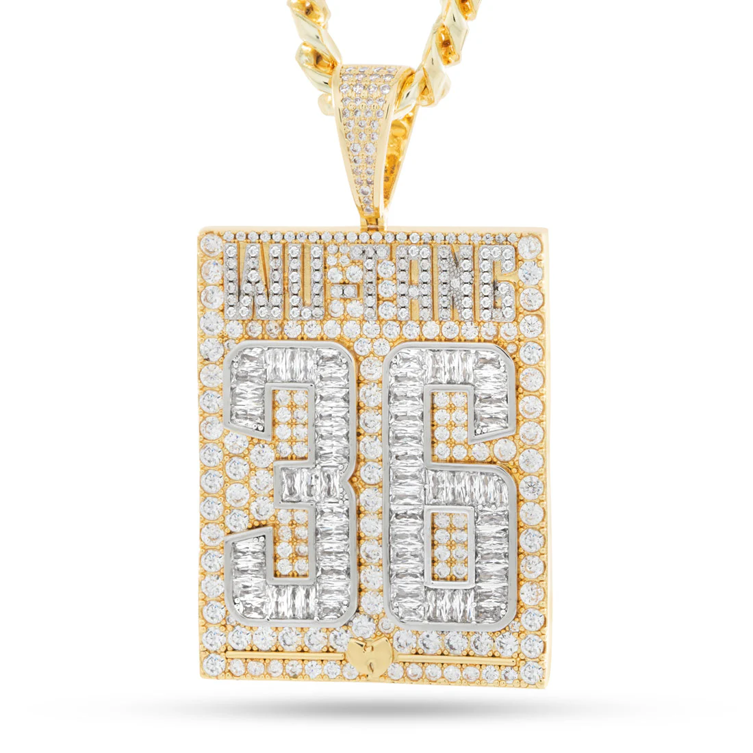 Wu-Tang x King Ice - 36 Chambers Dog Tag Necklace