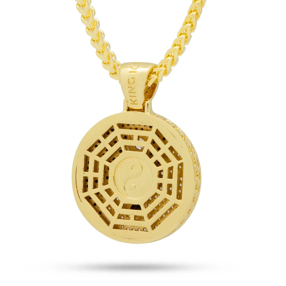 Yin Yang Medallion Necklace - Image 2