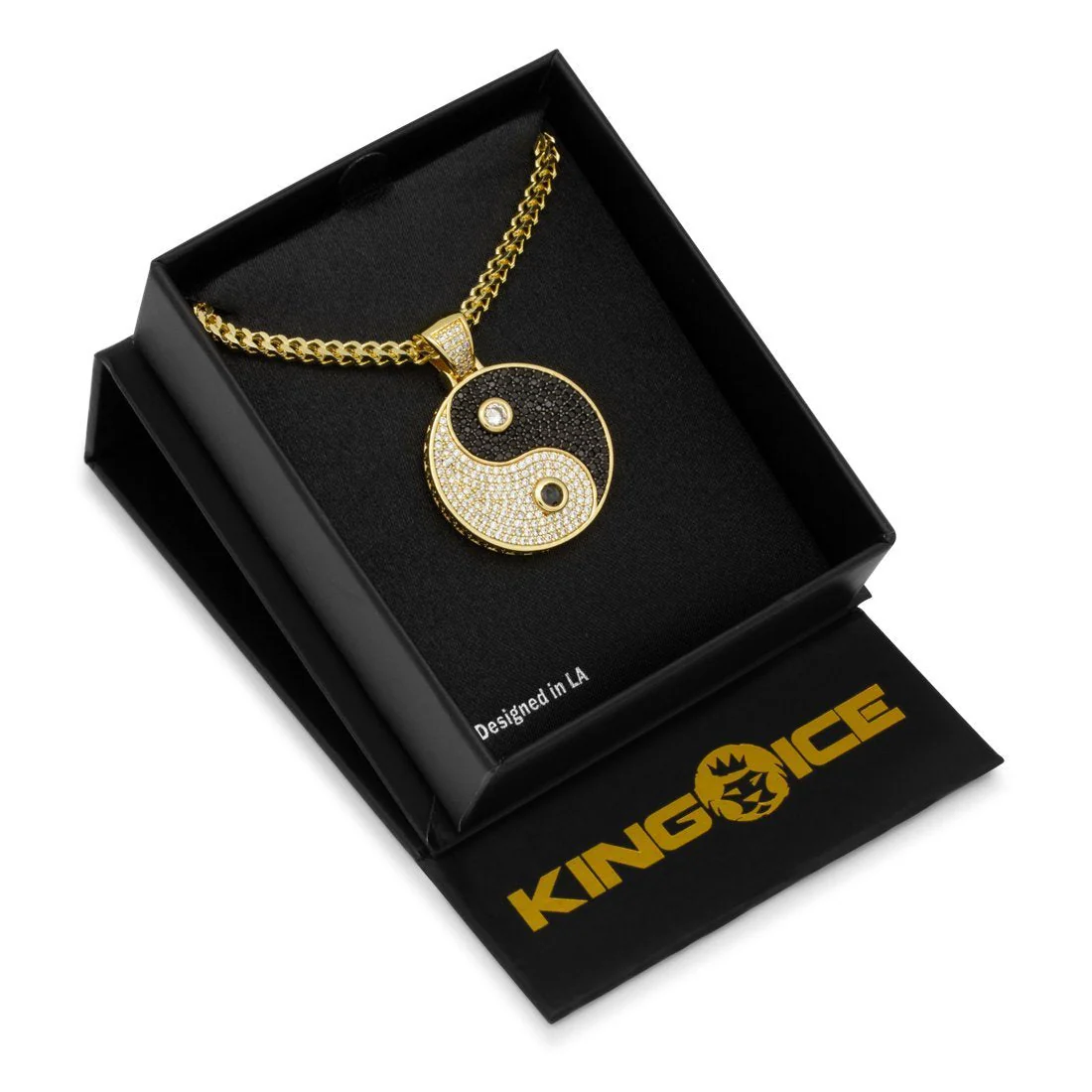 Yin Yang Medallion Necklace - Image 4