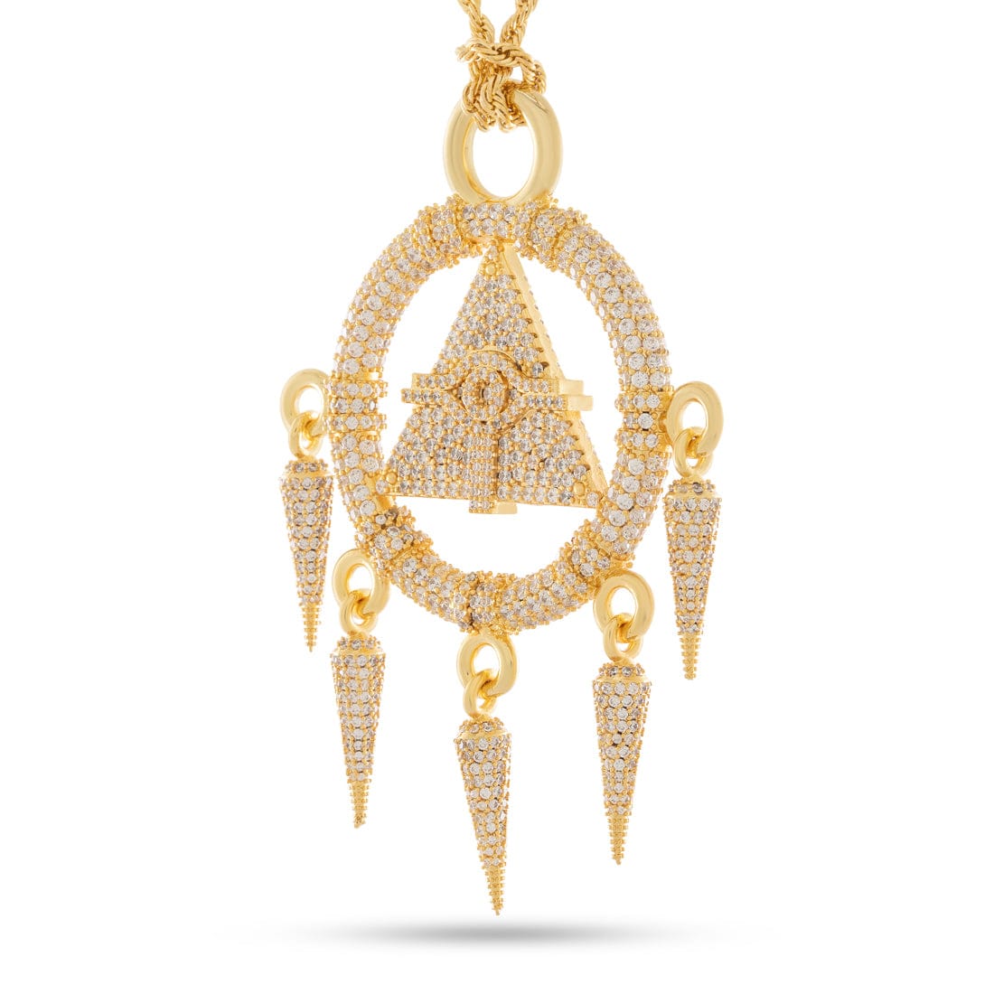 Yu-Gi-Oh! x King Ice - Iced Millennium Ring Necklace - Image 2
