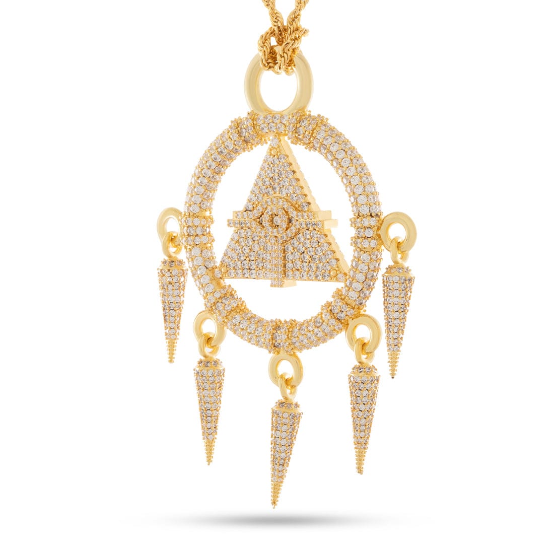 Yu-Gi-Oh! x King Ice - Iced Millennium Ring Necklace - Image 3