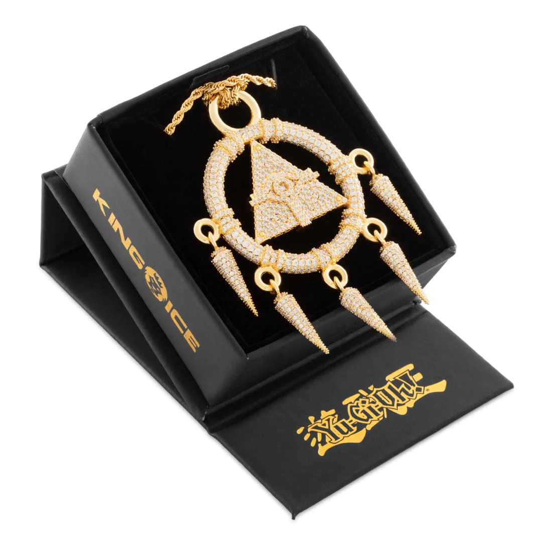 Yu-Gi-Oh! x King Ice - Iced Millennium Ring Necklace - Image 5