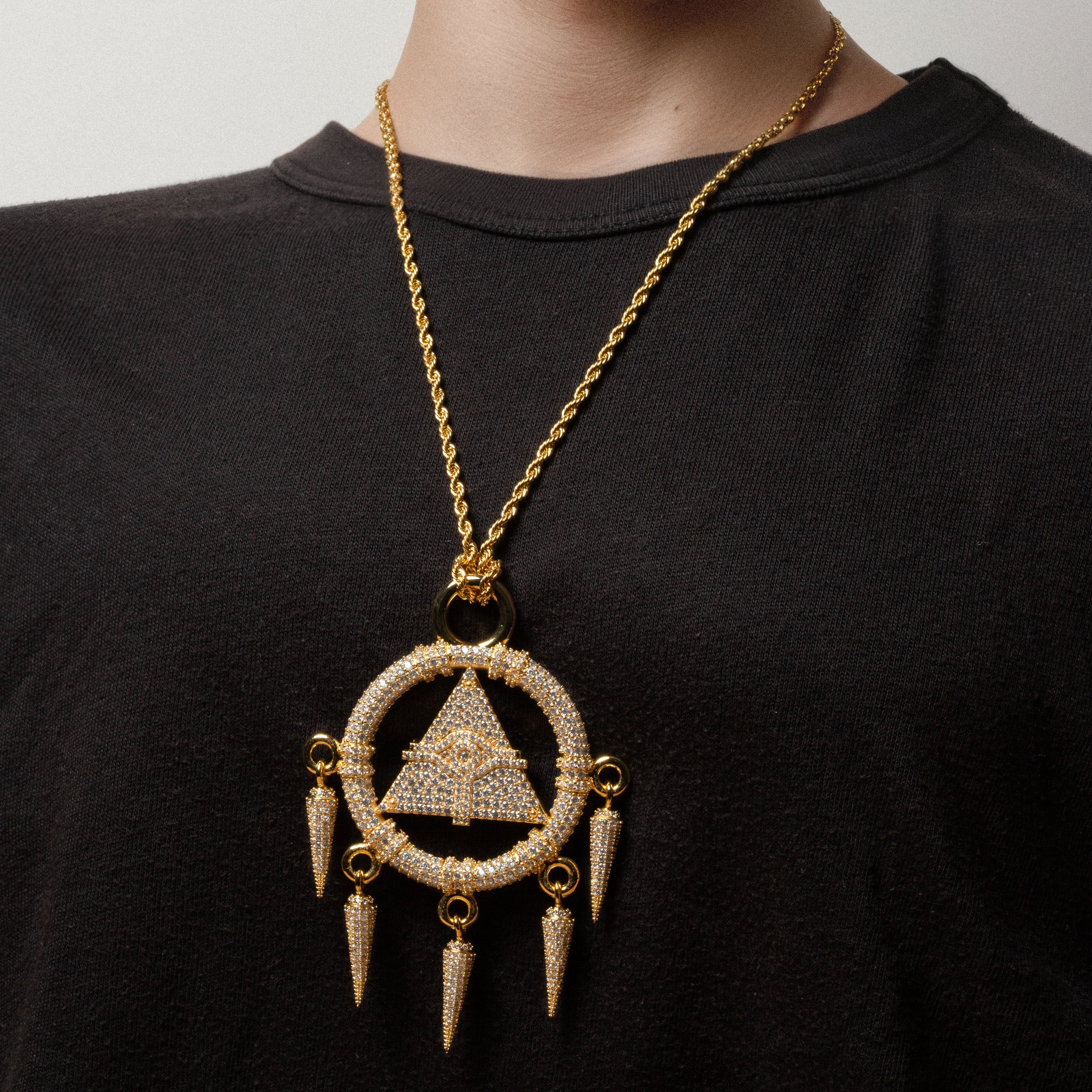 Yu-Gi-Oh! x King Ice - Iced Millennium Ring Necklace - Image 6