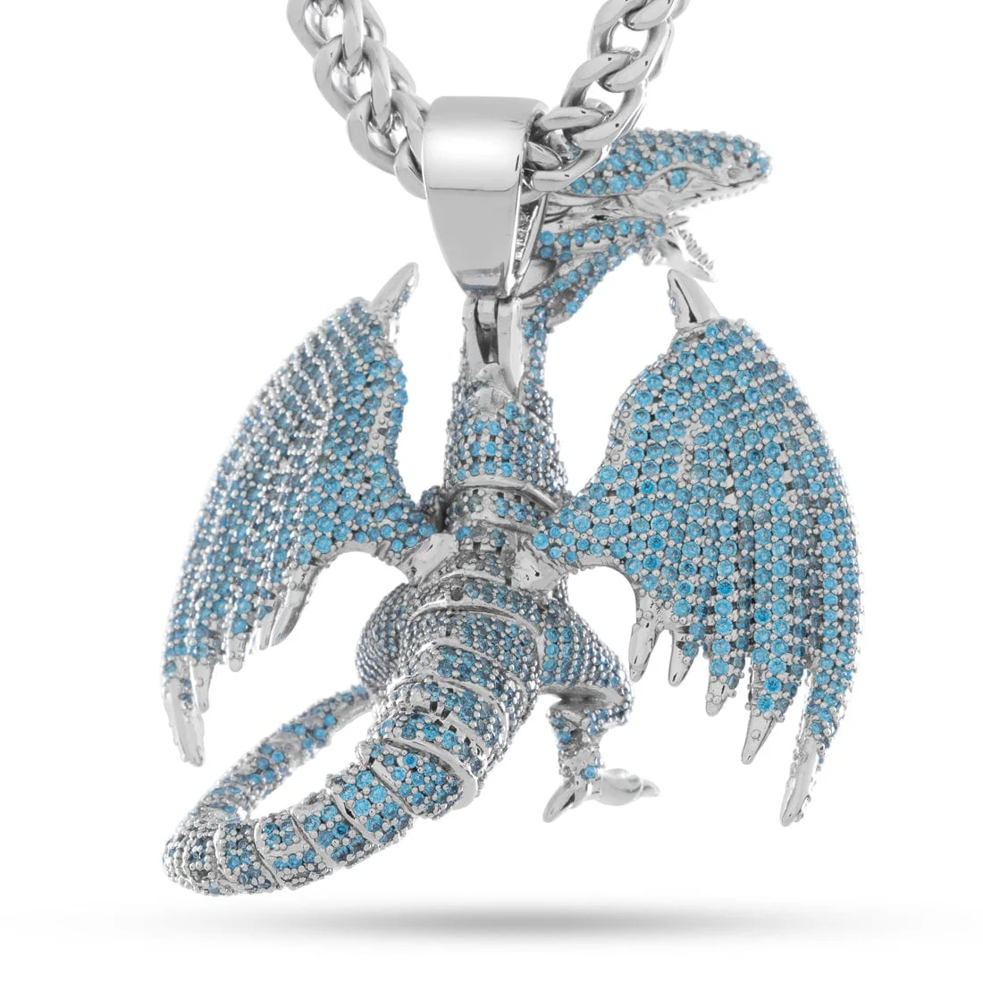Yu-Gi-Oh! x King Ice - Blue Eyes White Dragon Necklace - Image 3