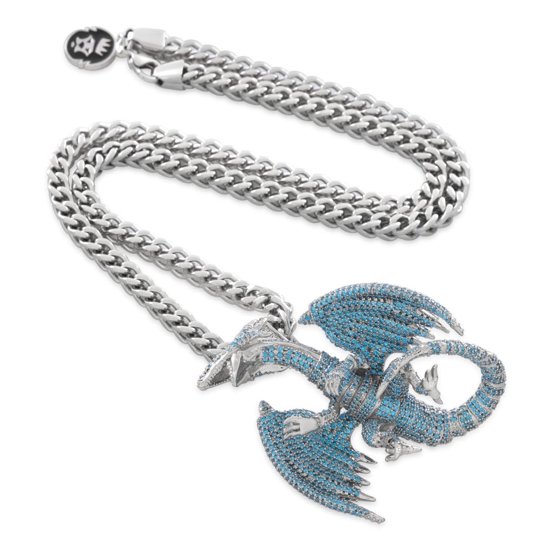 Yu-Gi-Oh! x King Ice - Blue Eyes White Dragon Necklace - Image 4