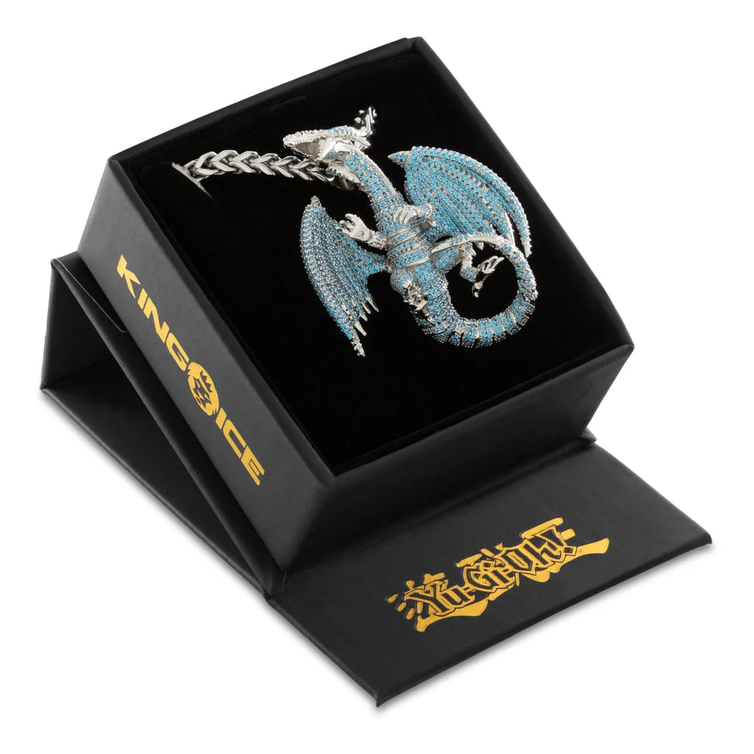 Yu-Gi-Oh! x King Ice - Blue Eyes White Dragon Necklace - Image 6