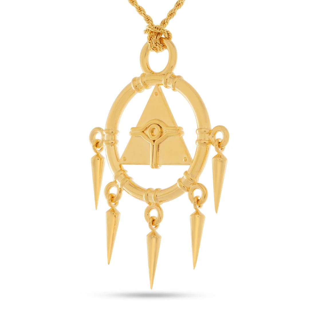 Yu-Gi-Oh! x King Ice - Millennium Ring Necklace - Image 2