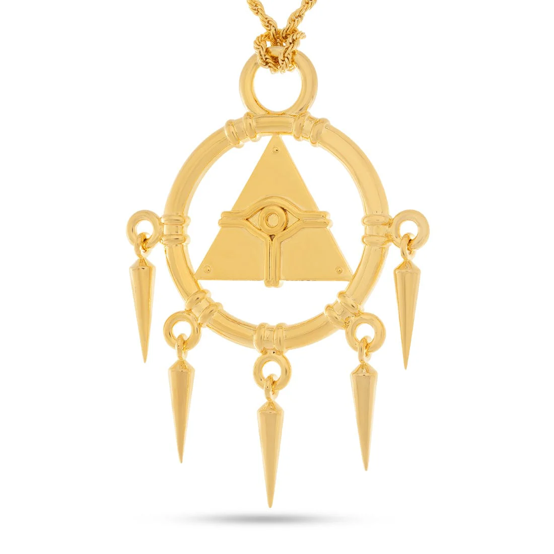 Yu-Gi-Oh! x King Ice - Millennium Ring Necklace - Image 3