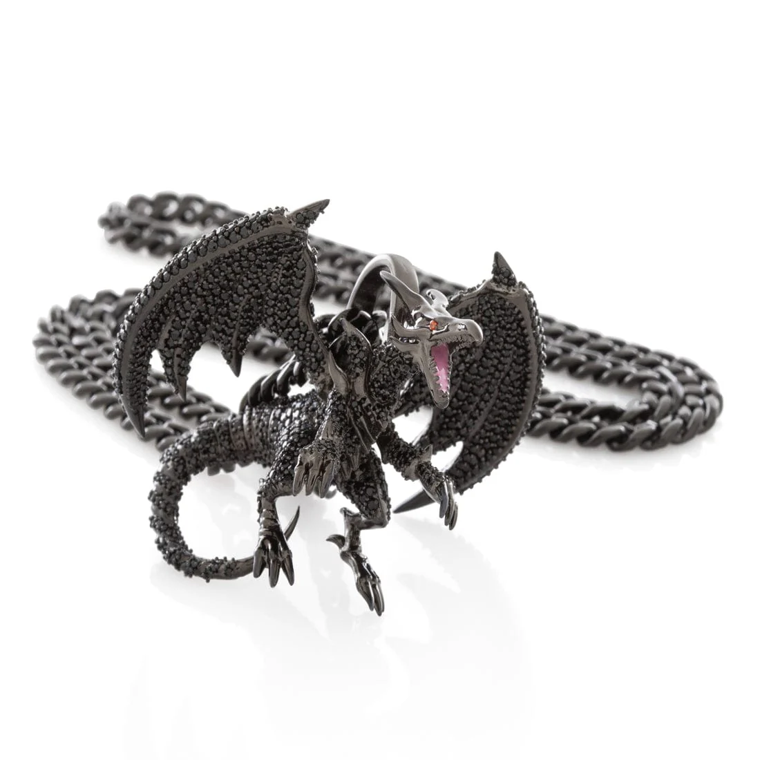 Yu-Gi-Oh! x King Ice - Red-Eyes Black Dragon Necklace - Image 4